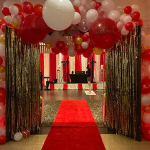 Balloon Grand Entrances by Designer Weddings