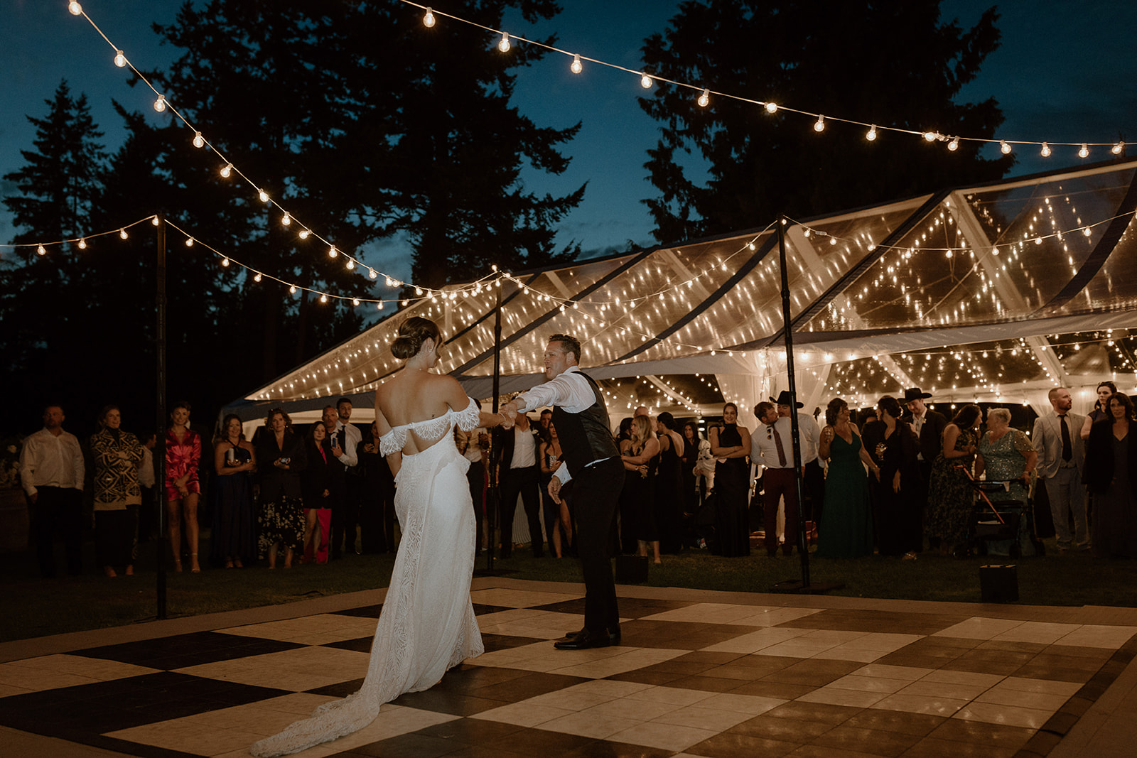 Tent decor by Designer Weddings