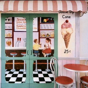 Ice Cream Store BAckdrop